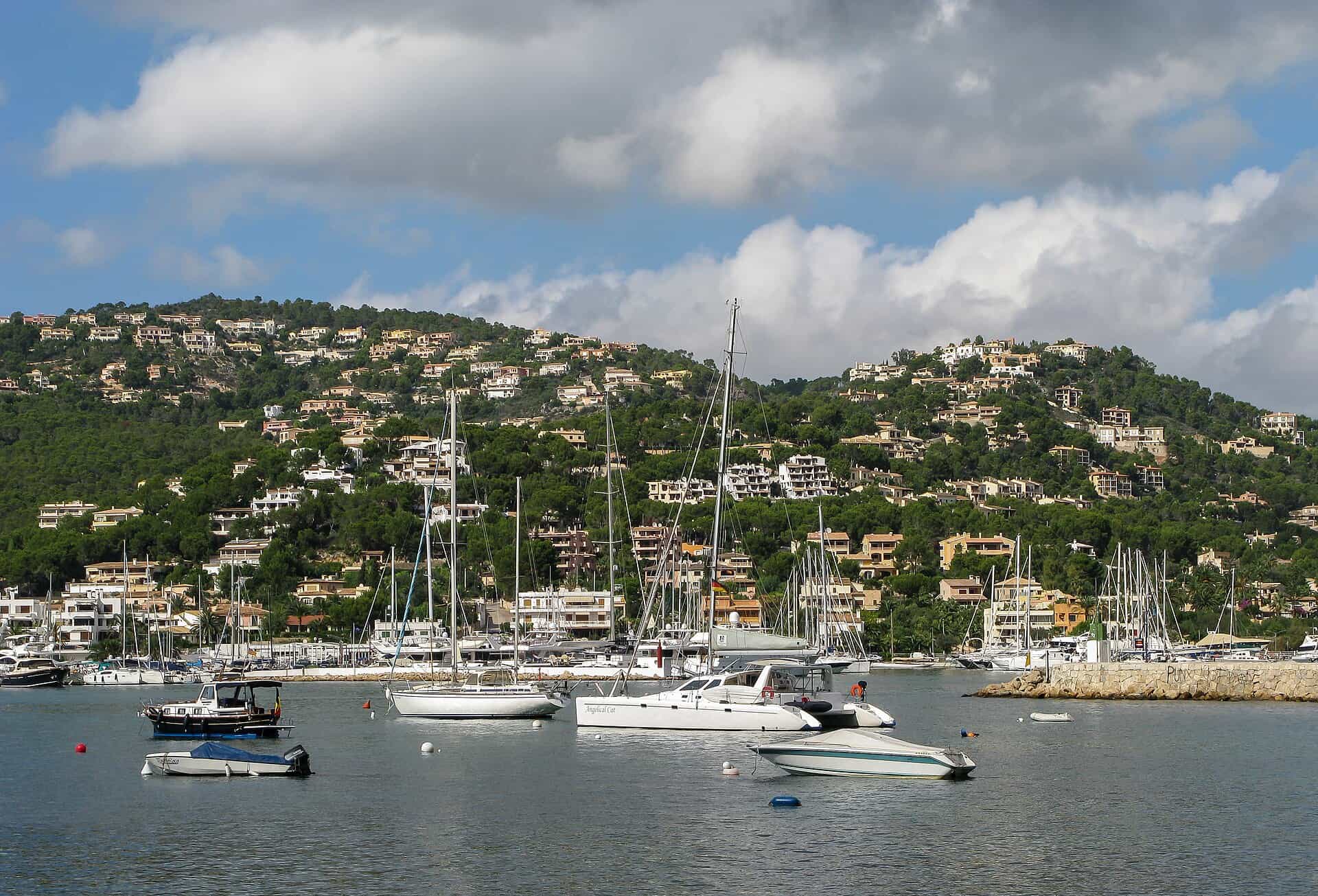 Port d’Andratx harbour in Mallorca