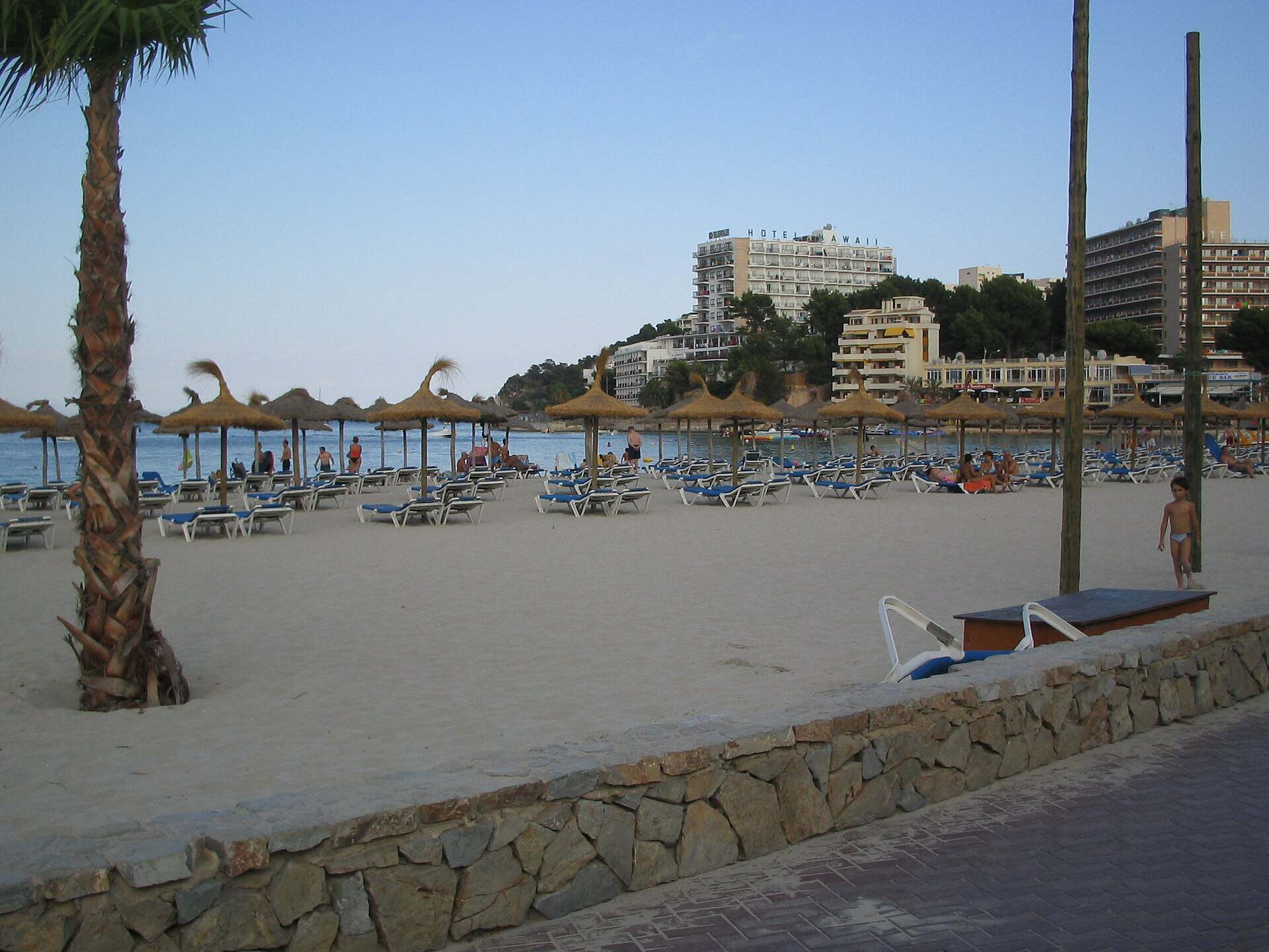 Palma Nova beach in Mallorca