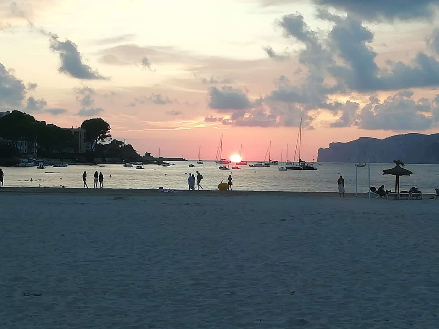 Santa Ponsa beach in Mallorca